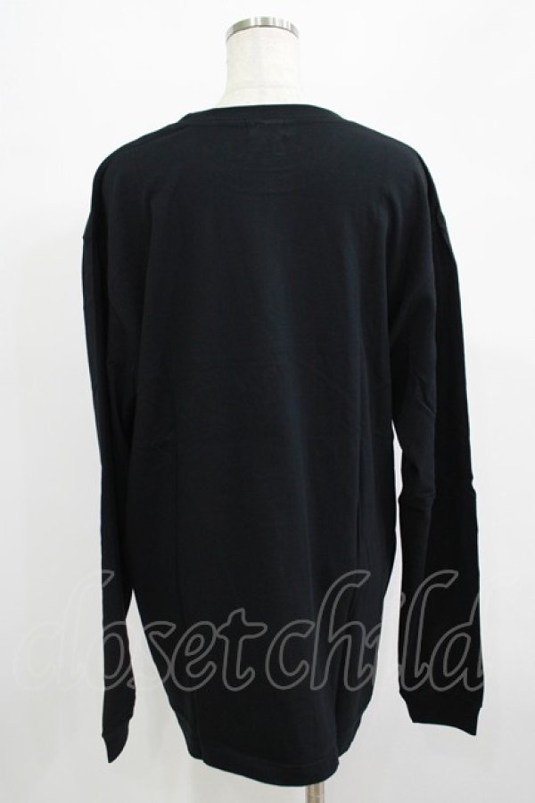 画像3: QOOZA / QOOZA×zumi Costal Long Sleeve Tee  黒 H-25-07-06-037-PU-TO-KB-ZH (3)