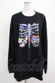画像1: QOOZA / QOOZA×zumi Costal Long Sleeve Tee  黒 H-25-07-06-040-PU-TO-KB-ZH (1)