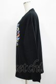 画像2: QOOZA / QOOZA×zumi Costal Long Sleeve Tee  黒 H-25-07-06-042-PU-TO-KB-ZH (2)