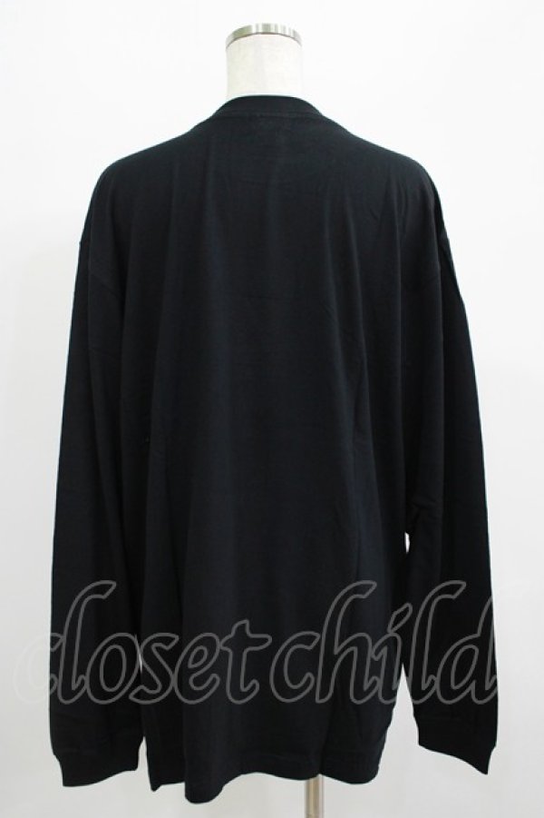画像3: QOOZA / QOOZA×zumi Costal Long Sleeve Tee  黒 H-25-07-06-042-PU-TO-KB-ZH (3)