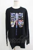 画像1: QOOZA / QOOZA×zumi Costal Long Sleeve Tee  黒 H-25-07-06-044-PU-TO-KB-ZH (1)
