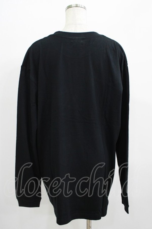 画像3: QOOZA / QOOZA×zumi Costal Long Sleeve Tee  黒 H-25-07-06-044-PU-TO-KB-ZH (3)