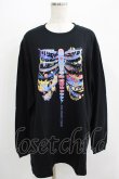 画像1: QOOZA / QOOZA×zumi Costal Long Sleeve Tee  黒 H-25-07-06-045-PU-TO-KB-ZH (1)