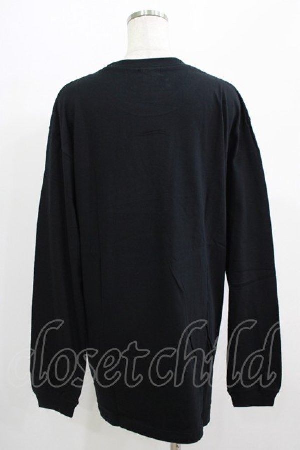 画像3: QOOZA / QOOZA×zumi Costal Long Sleeve Tee  黒 H-25-07-06-045-PU-TO-KB-ZH (3)