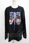 画像1: QOOZA / QOOZA×zumi Costal Long Sleeve Tee  黒 H-25-07-06-047-PU-TO-KB-OS (1)
