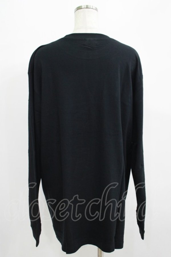 画像3: QOOZA / QOOZA×zumi Costal Long Sleeve Tee  黒 H-25-07-06-048-PU-TO-KB-OS (3)