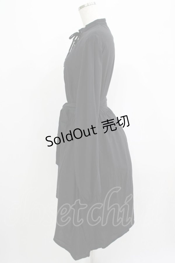 画像2: KILL STAR / DUALITY DRESS S ブラック H-25-10-24-041-SL-OP-KB-ZH (2)