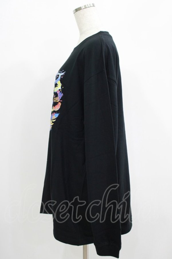 画像2: QOOZA / QOOZA×zumi Costal Long Sleeve Tee  黒 H-25-07-06-051-PU-TO-KB-ZS (2)
