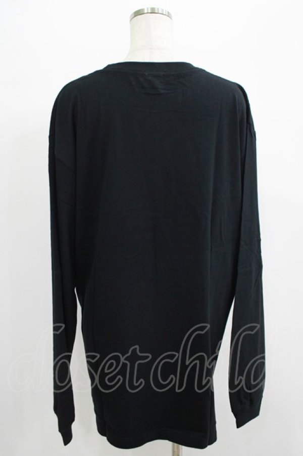 画像3: QOOZA / QOOZA×zumi Costal Long Sleeve Tee  黒 H-25-07-06-051-PU-TO-KB-ZS (3)