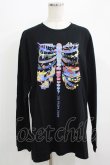 画像1: QOOZA / QOOZA×zumi Costal Long Sleeve Tee  黒 H-25-07-06-055-PU-TO-KB-OS (1)