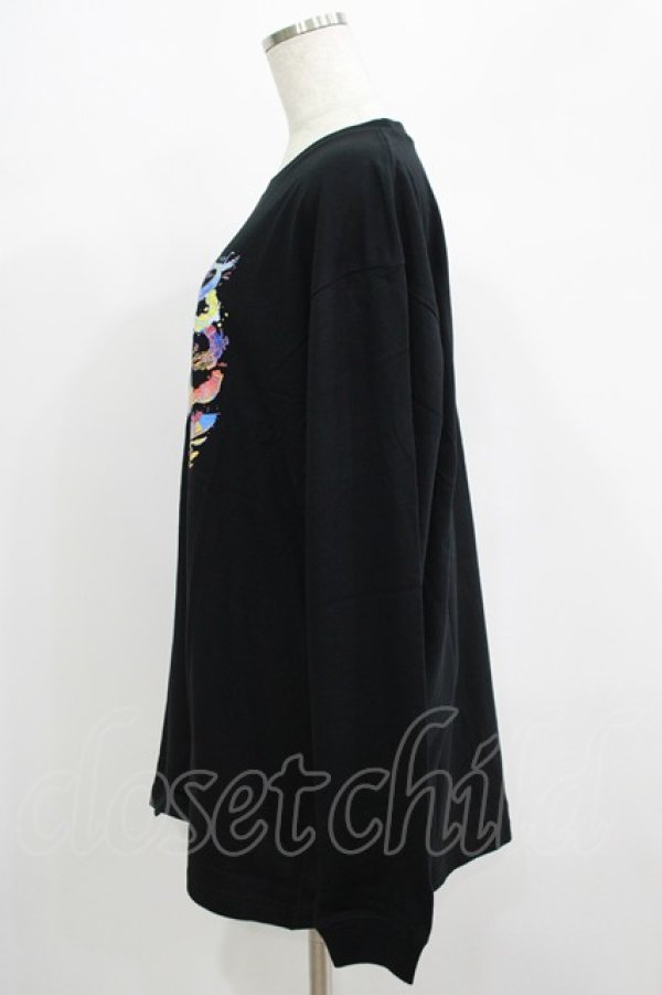 画像2: QOOZA / QOOZA×zumi Costal Long Sleeve Tee  黒 H-25-07-06-055-PU-TO-KB-OS (2)