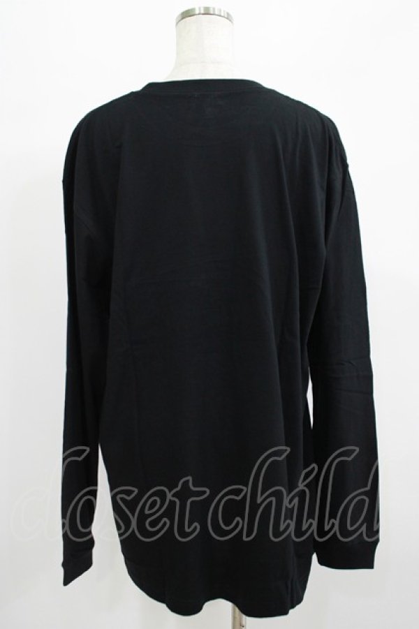 画像3: QOOZA / QOOZA×zumi Costal Long Sleeve Tee  黒 H-25-07-06-055-PU-TO-KB-OS (3)