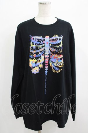 画像: QOOZA / QOOZA×zumi Costal Long Sleeve Tee  黒 H-25-07-06-056-PU-TO-KB-ZH
