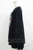 画像2: QOOZA / QOOZA×zumi Costal Long Sleeve Tee  黒 H-25-07-06-059-PU-TO-KB-ZH (2)