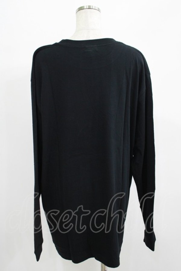 画像3: QOOZA / QOOZA×zumi Costal Long Sleeve Tee  黒 H-25-07-06-059-PU-TO-KB-ZH (3)