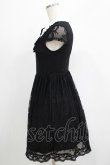 画像2: KILL STAR / DREADFUL BABYDOLL DRESS XS ブラック H-25-07-06-006-SL-OP-KB-ZH (2)