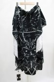 画像2: KILL STAR / HEAVY AND DOOMED BEACH TOWEL  黒 H-25-07-06-060-SL-ZA-KB-ZH (2)