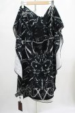 画像2: KILL STAR / HEAVY AND DOOMED BEACH TOWEL  黒 H-25-07-06-061-SL-ZA-KB-ZH (2)