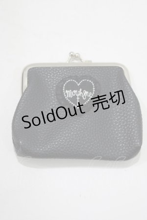 画像: MORPH8NE / KISS LOCK COIN CASE  黒 H-25-07-06-063-PU-ZA-KB-ZH