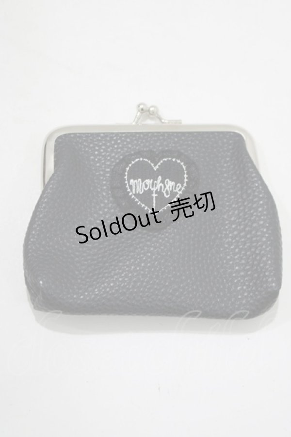 画像1: MORPH8NE / KISS LOCK COIN CASE  黒 H-25-07-06-063-PU-ZA-KB-ZH (1)