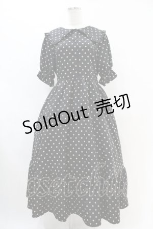 画像: m petit by misako / ナシジドットワンピース L ブラック H-25-07-06-1038-LO-OP-NS-ZH