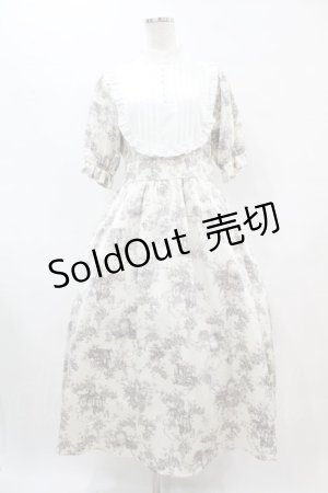 画像: m petit by misako / AM*トワルドジュイワンピース M オフ H-25-07-06-1043-LO-OP-NS-ZH