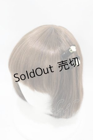 画像: m petit by misako / AM*NI4Pクリップ  ブラック H-25-07-06-1006-LO-AC-NS-ZH