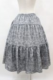 画像2: m petit by misako / NINA’Sコラボ トワルドジュイリバーシブルスカート L グレー/ブラックリバーシブル H-25-07-06-1049-LO-SK-NS-ZH (2)