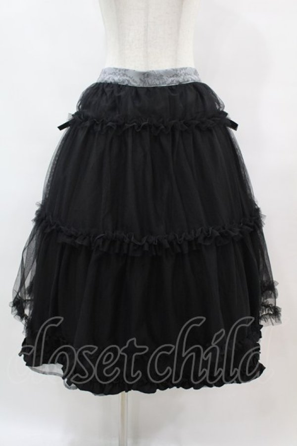 画像3: m petit by misako / NINA’Sコラボ トワルドジュイリバーシブルスカート L グレー/ブラックリバーシブル H-25-07-06-1049-LO-SK-NS-ZH (3)