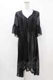 画像1: axes femme / バックレースデザインガウン M ブラック H-25-07-06-1061-AX-TO-NS-ZH (1)