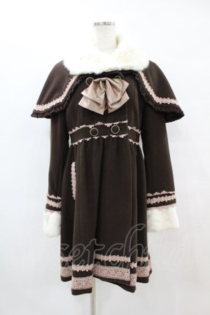 画像: axes femme POETIQUE / プリンセスケープコート M ブラウン H-25-07-06-1064-AX-CO-NS-ZH
