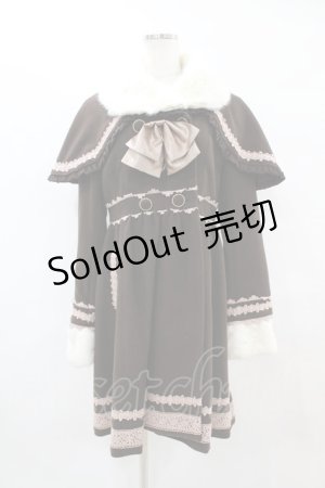 画像: axes femme POETIQUE / プリンセスケープコート M ブラウン H-25-07-06-1064-AX-CO-NS-ZT-C065
