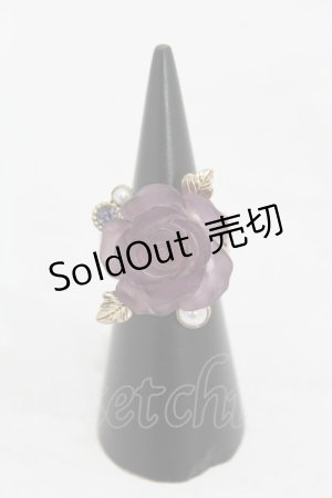 画像: axes femme / フェイバリットローズリング Free パープル H-25-07-06-1021-AX-AC-NS-ZH