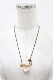 画像2: Q-pot. / Q-pot.×Q-pid. Sweetheart Necklace  ブラウン H-25-11-04-1018-QP-AC-KB-ZH (2)