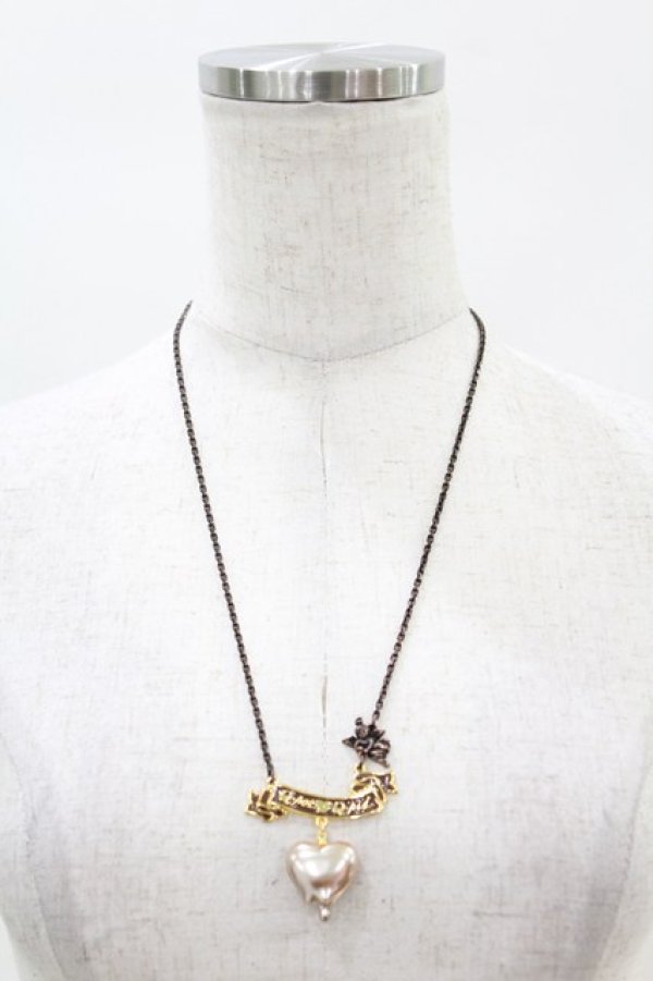 画像2: Q-pot. / Q-pot.×Q-pid. Sweetheart Necklace  ブラウン H-25-11-04-1018-QP-AC-KB-ZH (2)