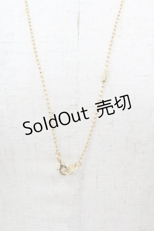 画像: Q-pot. / エラベルシアワセボールチェーン 60cm ゴールド H-25-11-04-1011-QP-AC-KB-ZH