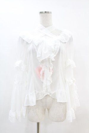 画像: BABY,THE STARS SHINE BRIGHT / シフォンプリンセスドレスブラウス Free オフ白 H-25-07-06-1030-BA-BL-NS-ZH