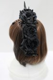 画像2: Restyle / Antlers roses and beads  黒 H-25-07-06-067-GO-AC-KB-ZH (2)