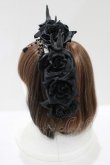 画像2: Restyle / Antlers roses and beads  黒 H-25-07-06-068-GO-AC-KB-ZH (2)