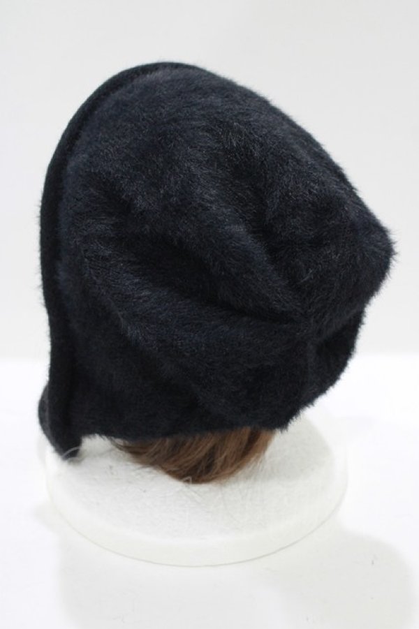 画像2: MORPH8NE / IGNORED EAR FLAP HAT  黒 H-25-07-06-071-PU-AC-KB-ZH (2)