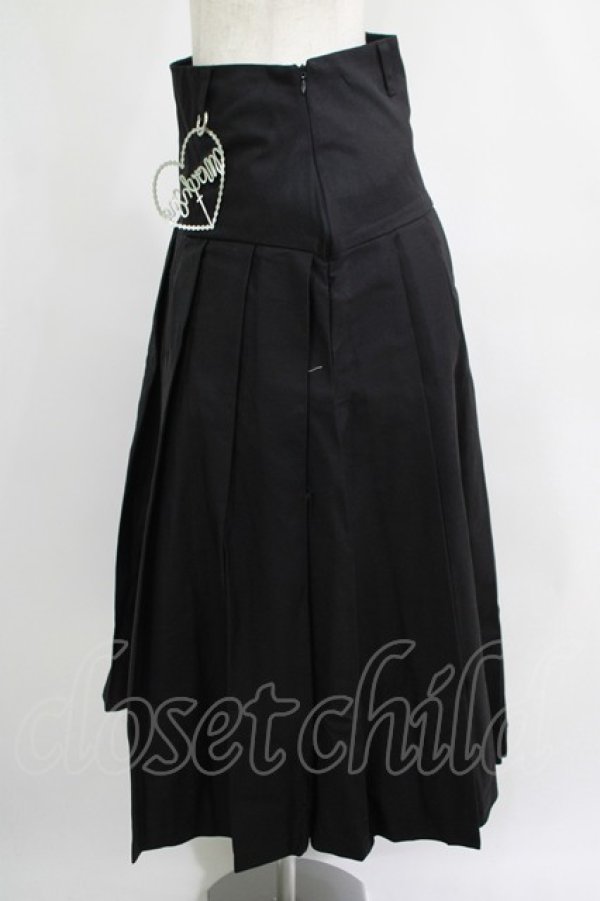 画像2: MORPH8NE / CREED SKIRT M ブラック H-25-07-06-007-PU-SK-KB-ZH (2)