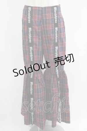 画像: MORPH8NE / FIG-LEAF PANT L ネイビーミックスチェック H-25-10-24-013-PU-PA-KB-ZH