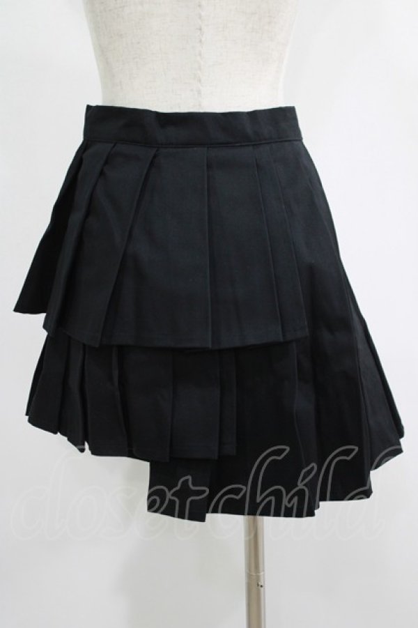 画像3: MORPH8NE / STUDENT SKIRT S ブラック H-25-07-06-014-PU-SK-KB-ZH (3)