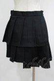画像3: MORPH8NE / STUDENT SKIRT M ブラック H-25-07-06-015-PU-SK-KB-ZH (3)