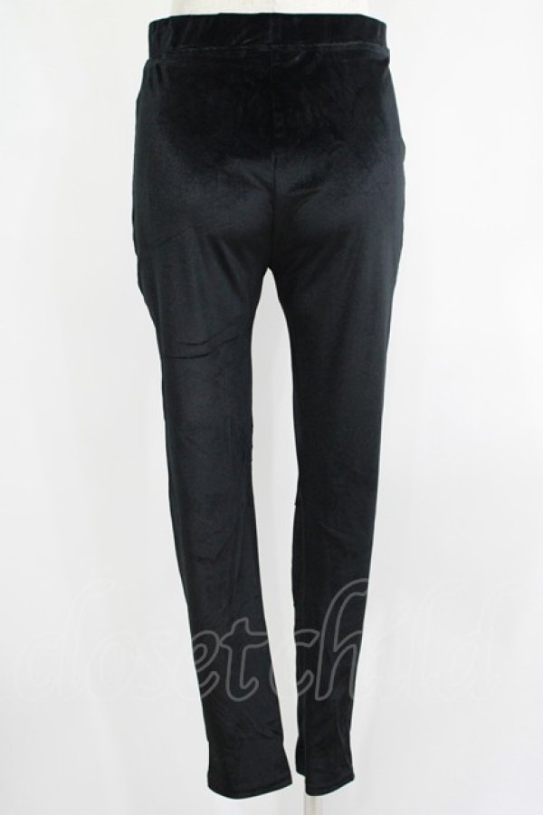画像3: Restyle / Beaded leggings L ブラック H-25-07-06-017-GO-PA-KB-ZH (3)
