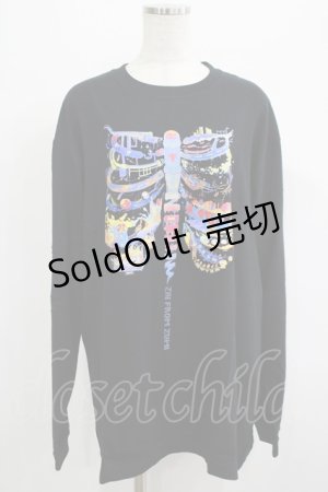 画像: QOOZA / QOOZA×zumi Costal Long Sleeve Tee  黒 H-25-07-06-019-PU-TO-KB-ZH