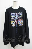 画像1: QOOZA / QOOZA×zumi Costal Long Sleeve Tee  黒 H-25-07-06-021-PU-TO-KB-ZH (1)