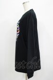 画像2: QOOZA / QOOZA×zumi Costal Long Sleeve Tee  黒 H-25-07-06-023-PU-TO-KB-ZH (2)