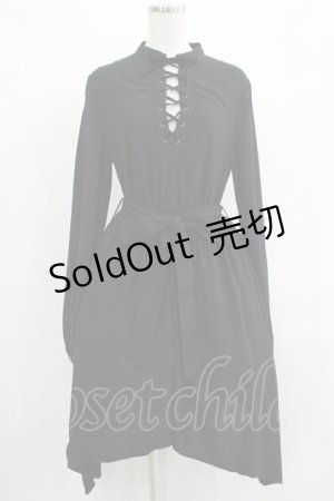 画像: KILL STAR / DUALITY DRESS S ブラック H-25-10-24-040-SL-OP-KB-ZH