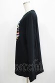 画像2: QOOZA / QOOZA×zumi Costal Long Sleeve Tee  黒 H-25-07-06-027-PU-TO-KB-ZH (2)